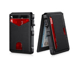 Amazon Bestseller Dual-Fold Carbon Fiber Flip Wallet
