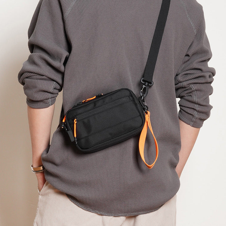 Nylon Ultra-Light Water-Repellent Small Square HandbagCrossbody Bag